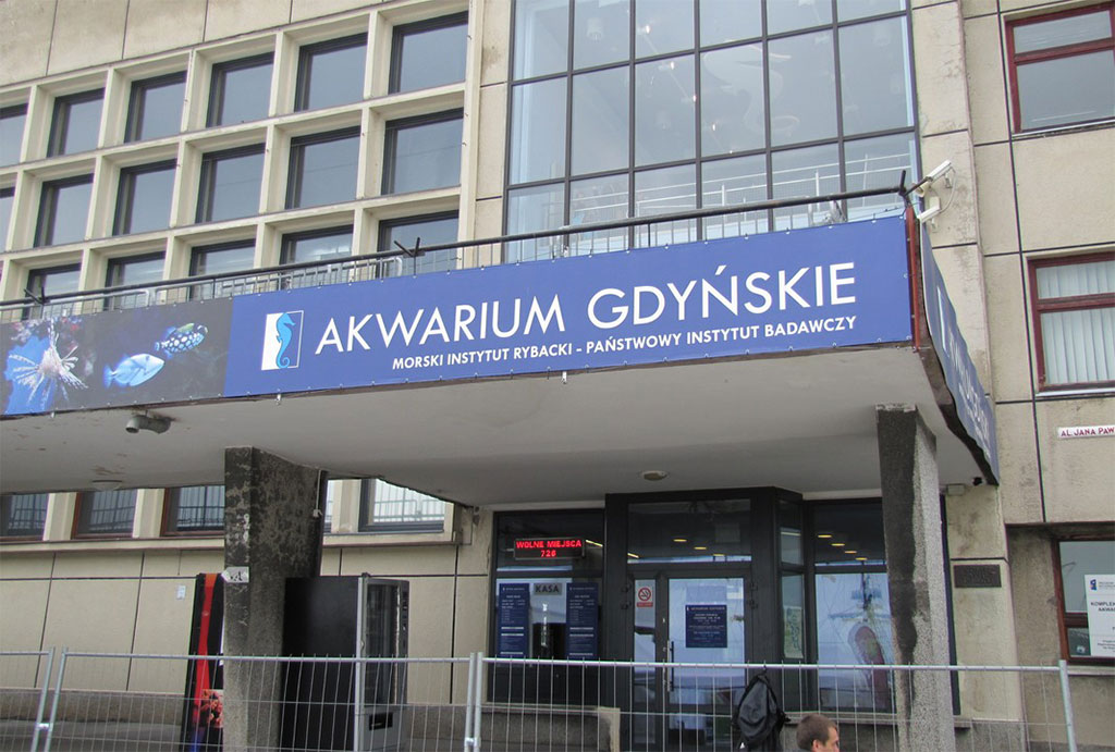 Akwarium Gdyńskie - wejście